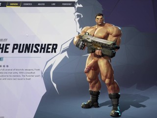 Marvel Rivals Nude Punisher Costumes Showcase