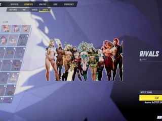 Marvel Rivals Nude Storm Costumes Showcase