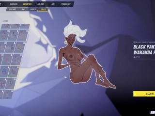 Marvel Rivals Nude Storm Costumes Showcase