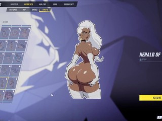 Marvel Rivals Nude Storm Costumes Showcase