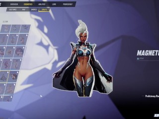 Marvel Rivals Nude Storm Costumes Showcase
