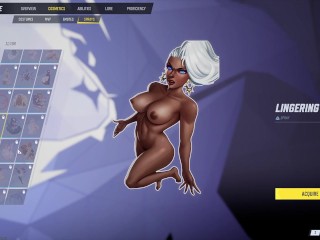 Marvel Rivals Nude Storm Costumes Showcase