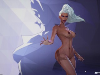 Marvel Rivals Nude Storm Costumes Showcase