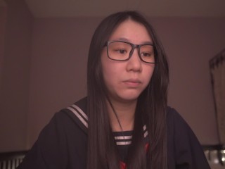 Unfaithful Adulterous Sluts - Nerdy Japanese Schoolgirl Study Session ASMR