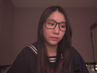 Unfaithful Adulterous Sluts - Nerdy Japanese Schoolgirl Study Session ASMR