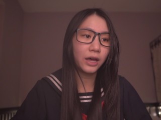 Unfaithful Adulterous Sluts - Nerdy Japanese Schoolgirl Study Session ASMR