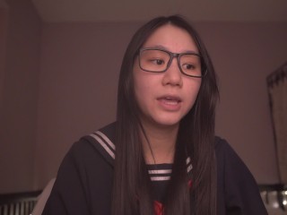 Unfaithful Adulterous Sluts - Nerdy Japanese Schoolgirl Study Session ASMR