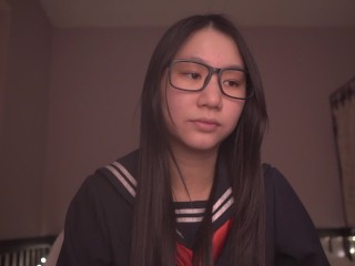Unfaithful Adulterous Sluts - Nerdy Japanese Schoolgirl Study Session ASMR
