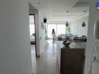 Swapped my pussy for a stunning sea-view apartment 😍😈