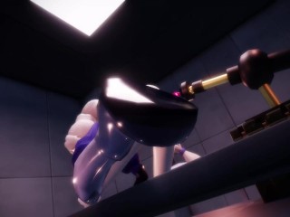 RWBY - Weiss Machine Anal Pleasure