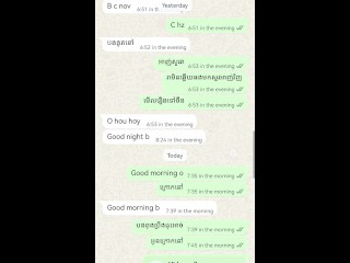 Khmer sex on chatting