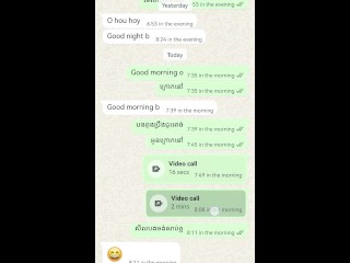 Khmer sex on chatting