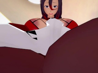 POV Hentai Footjob from Sylvia from Konosuba