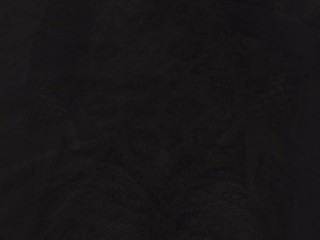 Teasing him in my mesh bodysuit