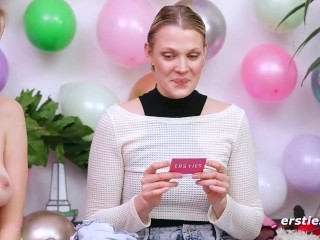 Ersties - Dare Ring Ep 1 of 4 - Tension Builds As 5 Amateur Babes Get To Know One Another