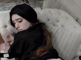 Back To Back Cumshots Onto Little Bush Of Melody Marks – Immoral Productions 4K