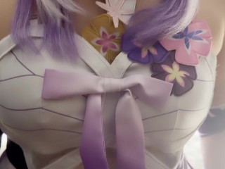 Castorice - blowjob, footjob and sex - cosplay Honkai Star Rail
