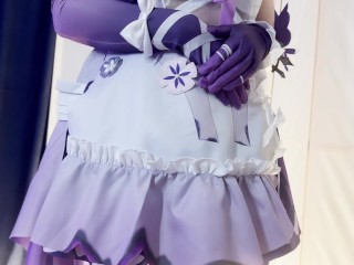 Castorice - blowjob, footjob and sex - cosplay Honkai Star Rail