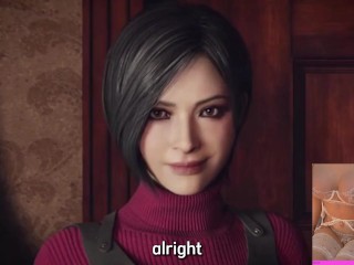 Woah! Woah! Resident Evil Ada Wong gets creampied in this POV Hentai!