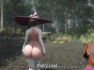Didn’t know you can fuck a Big Boob Elf in Skyrim 😂