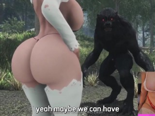 Didn’t know you can fuck a Big Boob Elf in Skyrim 😂