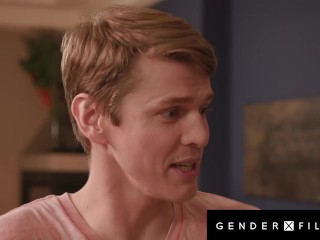 Busty Trans Rails Hot Couple -  Brittney Kade, Adira Allure - GenderXFilms