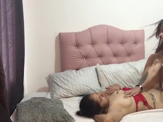 I ask my girlfriend to penetrate me with a strap-on until I have an orgasm.