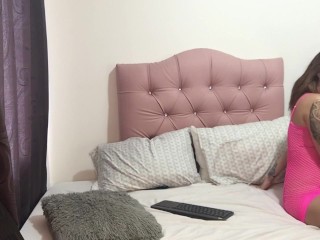 I ask my girlfriend to penetrate me with a strap-on until I have an orgasm.