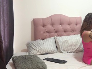 I ask my girlfriend to penetrate me with a strap-on until I have an orgasm.