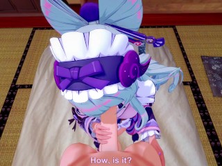 Yumemizuki Mizuki POV blowjob terapy | Genshin Impact | Full & POV on patreon: Fantasyking3
