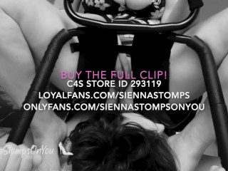 Facesitting and SWEATY asshole licking after walking on a hot day