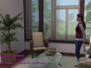 Me follo a una chica voyeur y a su amiga caliente después de la fiesta en un trio sexual raro