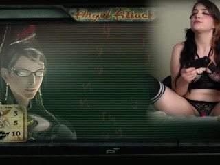 Lovense Connected Gaming! Sexy Bimbo Plays Bayonetta! Episode 3