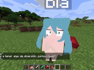 Gooning on Hatsune Miku Jenny's Mod (FapCraft)