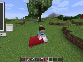 Gooning on Hatsune Miku Jenny's Mod (FapCraft)