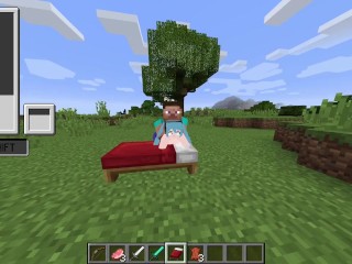 Gooning on Hatsune Miku Jenny's Mod (FapCraft)