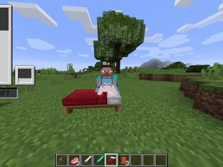 Gooning on Hatsune Miku Jenny's Mod (FapCraft)