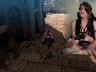 Lovense Connected Gaming! Sexy Bimbo Plays Bayonetta! Episode 4