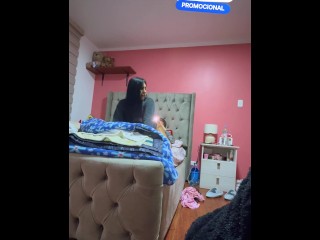 Los padres de mi novia nos dejaron solos en casa y nos divertimos ( SEXO REAL CASERO )