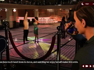 Whispers of Desire #4 Neil grabbed Sarah's ass and kissed her in front of Alex