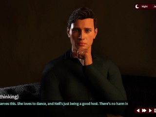 Whispers of Desire #4 Neil grabbed Sarah's ass and kissed her in front of Alex