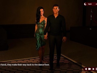 Whispers of Desire #4 Neil grabbed Sarah's ass and kissed her in front of Alex