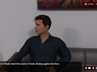 Whispers of Desire #4 Neil grabbed Sarah's ass and kissed her in front of Alex