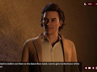 Whispers of Desire #4 Neil grabbed Sarah's ass and kissed her in front of Alex