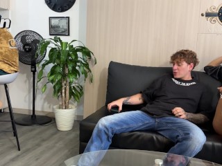 Unexpected! I fuck my best friend's wife! He catches us! Emilyfoxxxx