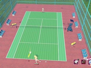 EP12: Hentai Scenes with Martina, Venus and Monica - Academy Love Saga: Tennis Angels Ex