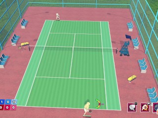 EP12: Hentai Scenes with Martina, Venus and Monica - Academy Love Saga: Tennis Angels Ex