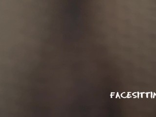 I want to sit on your face and have you lick my pussy! Facesitting POV