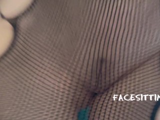 I want to sit on your face and have you lick my pussy! Facesitting POV