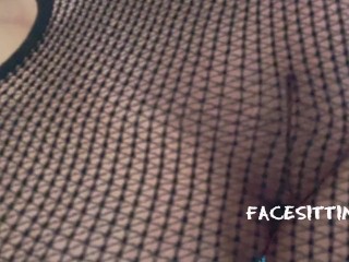 I want to sit on your face and have you lick my pussy! Facesitting POV